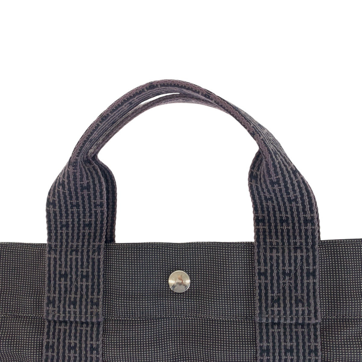 Hermes Canvas Herline MM Tote Bag