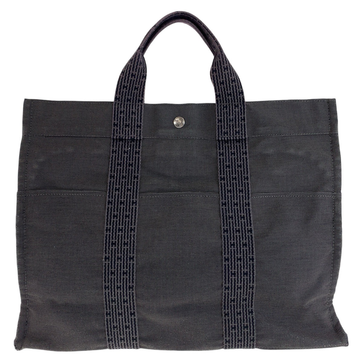 Hermes Canvas Herline MM Tote Bag