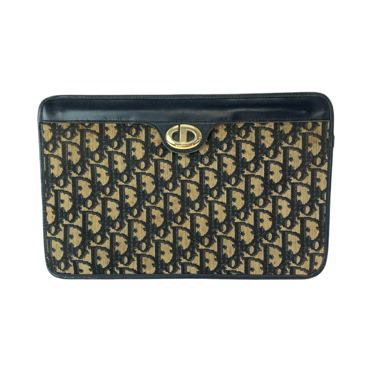 Dior Canvas Trotter Clutch Bag