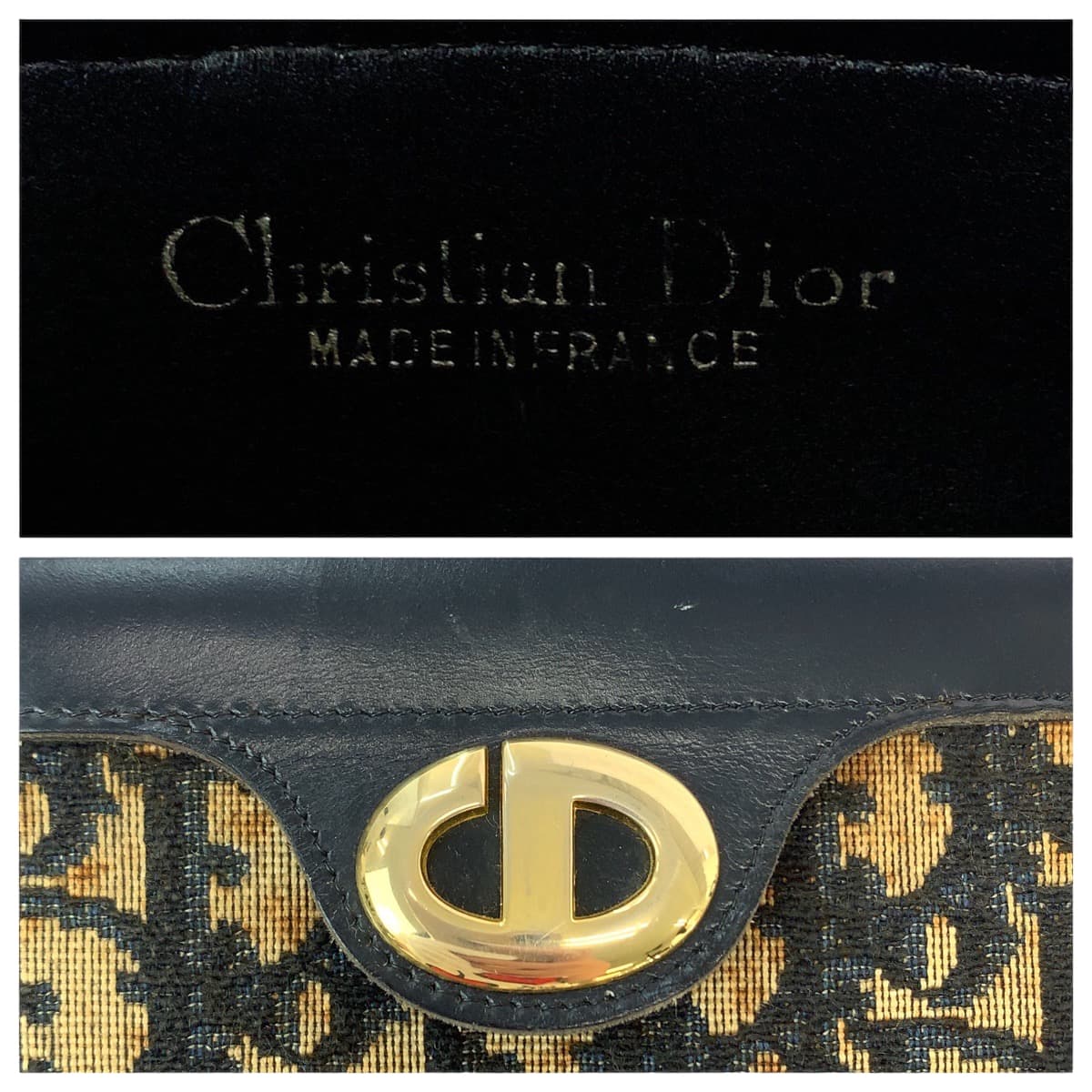 Dior Canvas Trotter Clutch Bag