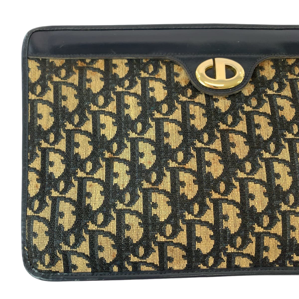 Dior Canvas Trotter Clutch Bag