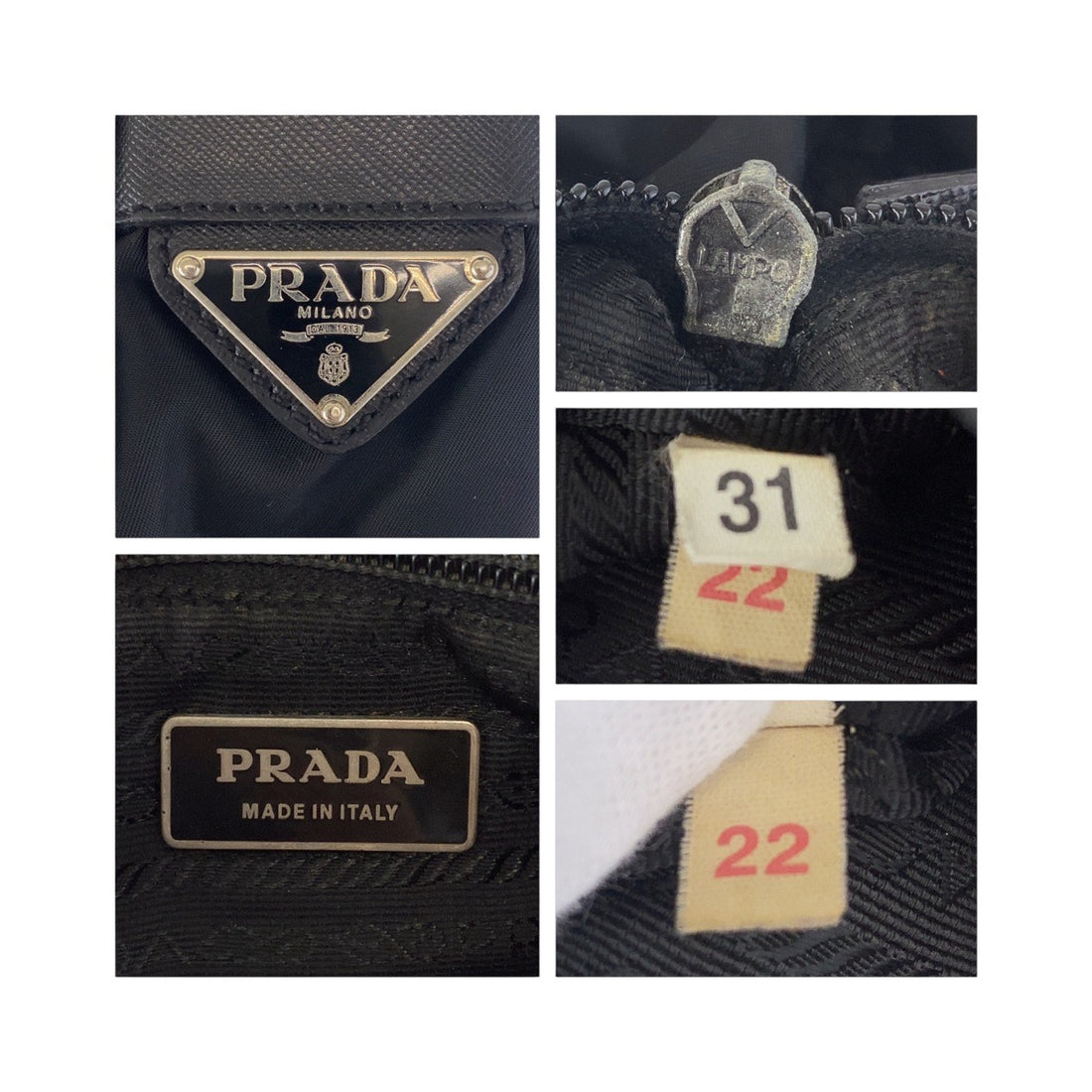 Prada Nylon Tessuto Shoulder Bag Pochette