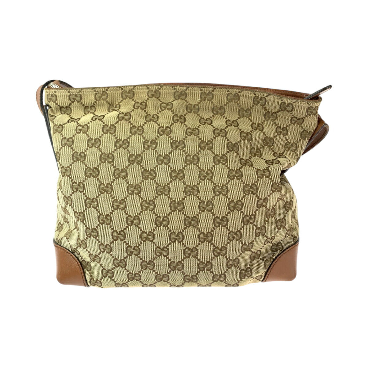 Gucci GG Canvas Shoulder Bag Brown