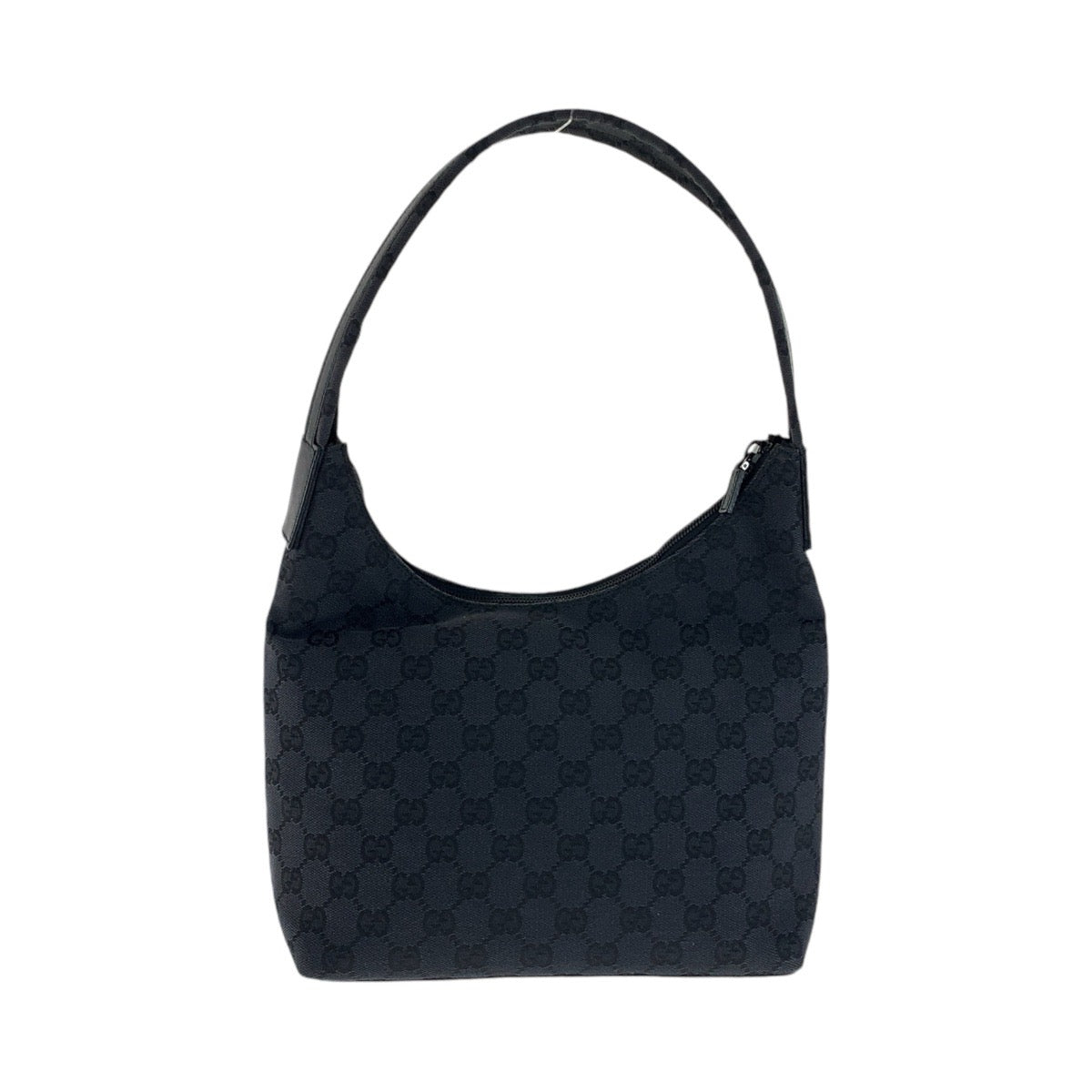 Gucci Black GG Canvas Shoulder Bag