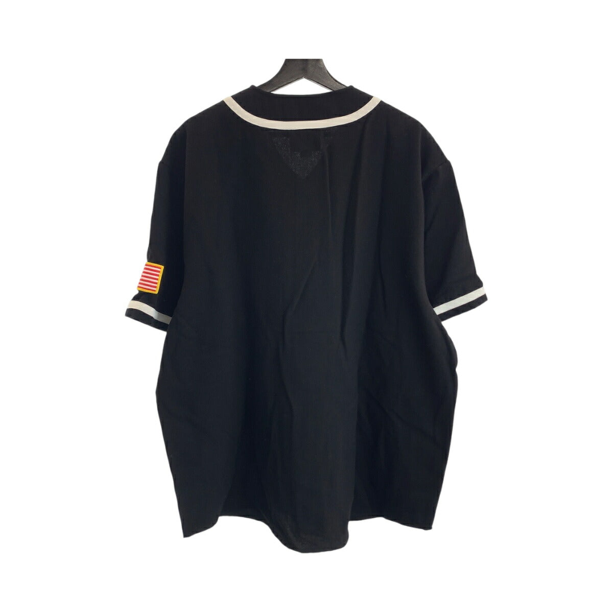 Supreme x Mitchell & Ness Wool Baseball Jersey Black XL