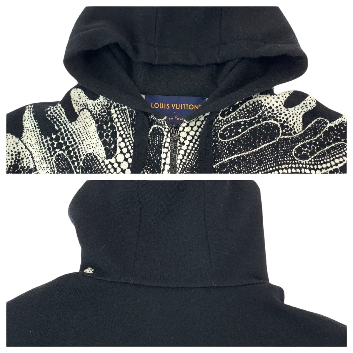 Louis Vuitton Psychedelic Flower Wool Knit Hoodie