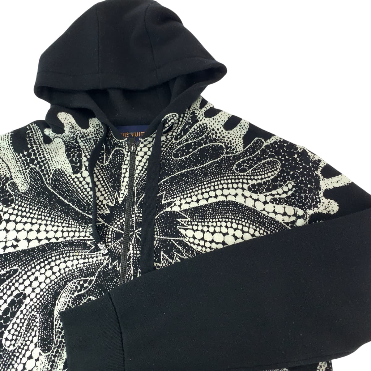 Louis Vuitton Psychedelic Flower Wool Knit Hoodie