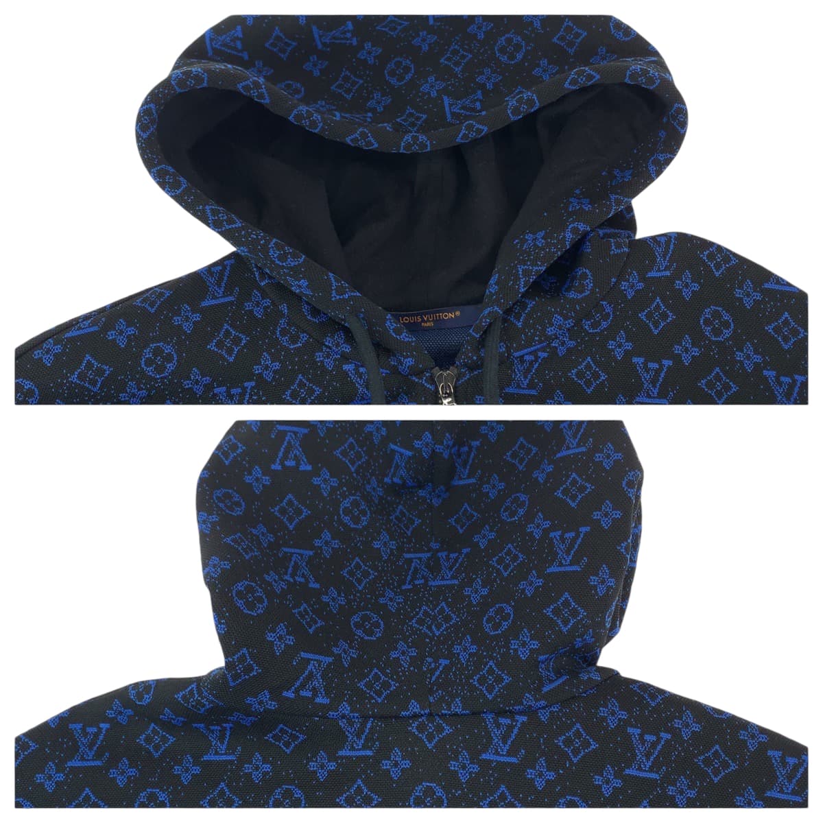 Louis Vuitton Monogram Zip-Through Hoodie XL