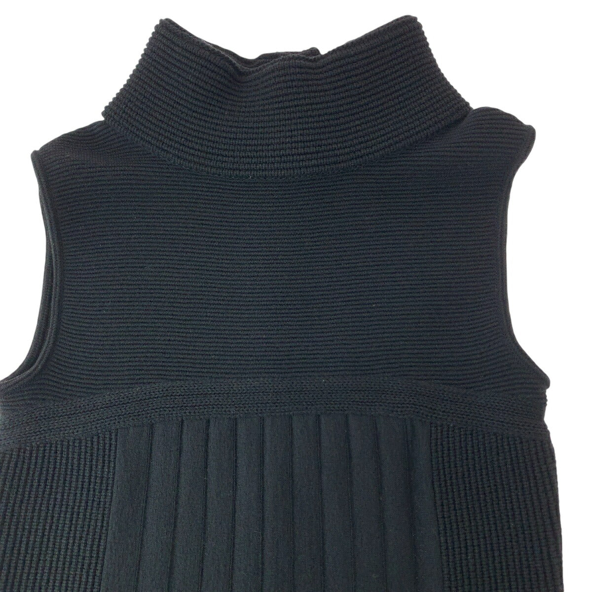 Chanel Wool Sleeveless Knit Dress