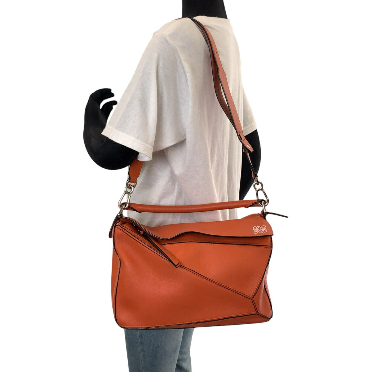 Loewe Anagram Puzzle Bag Orange 2way