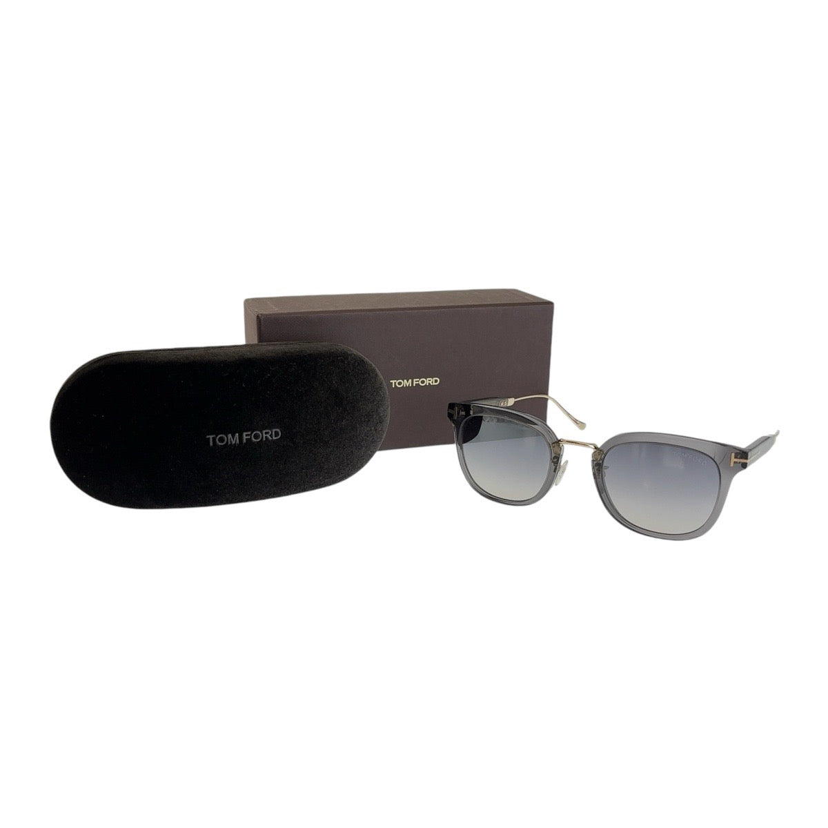 Tom Ford Plastic/Metal Sunglasses TF548-K