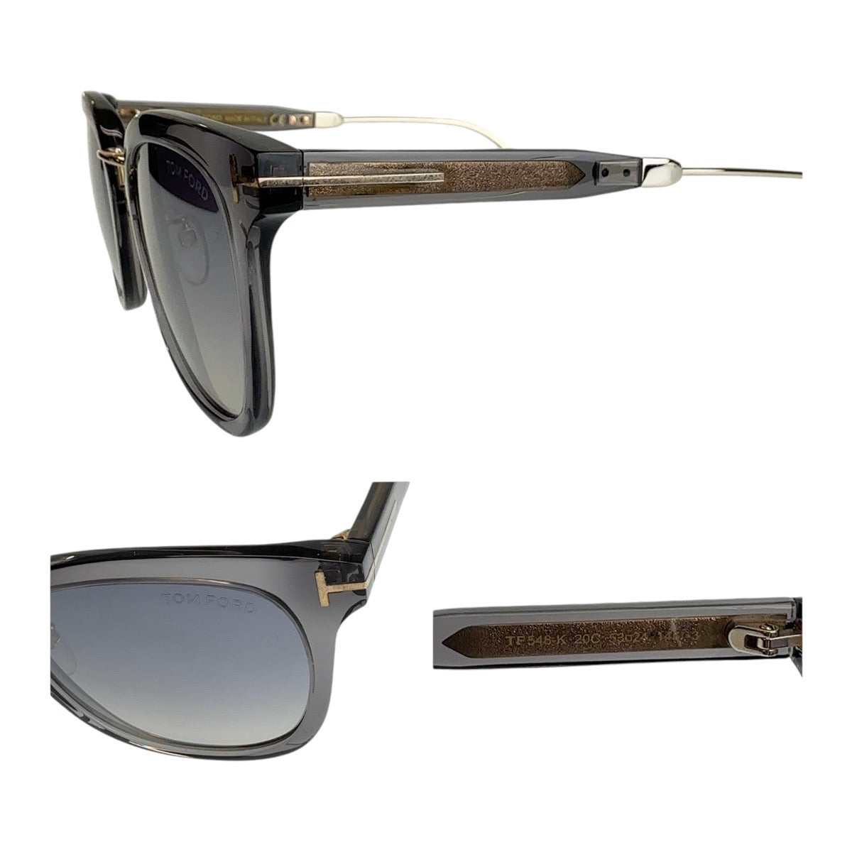 Tom Ford Plastic/Metal Sunglasses TF548-K