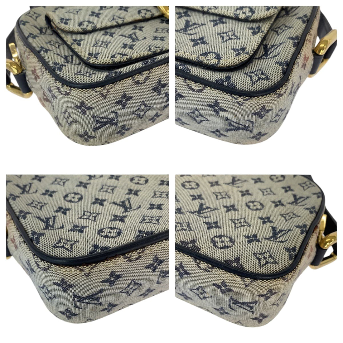 Louis Vuitton Juliette MM Canvas Shoulder Bag