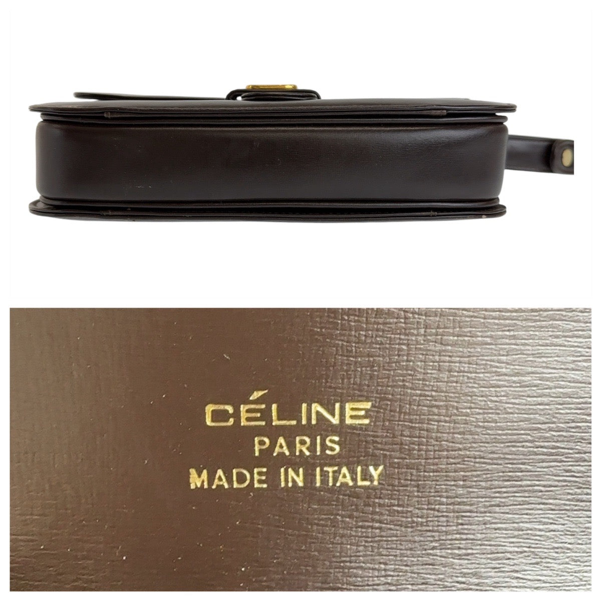 Celine Vintage Leather Shoulder Bag