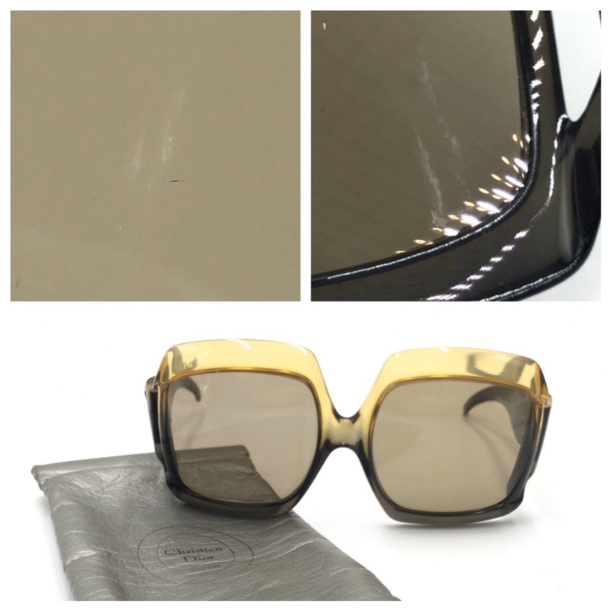 Dior Vintage Plastic Sunglasses