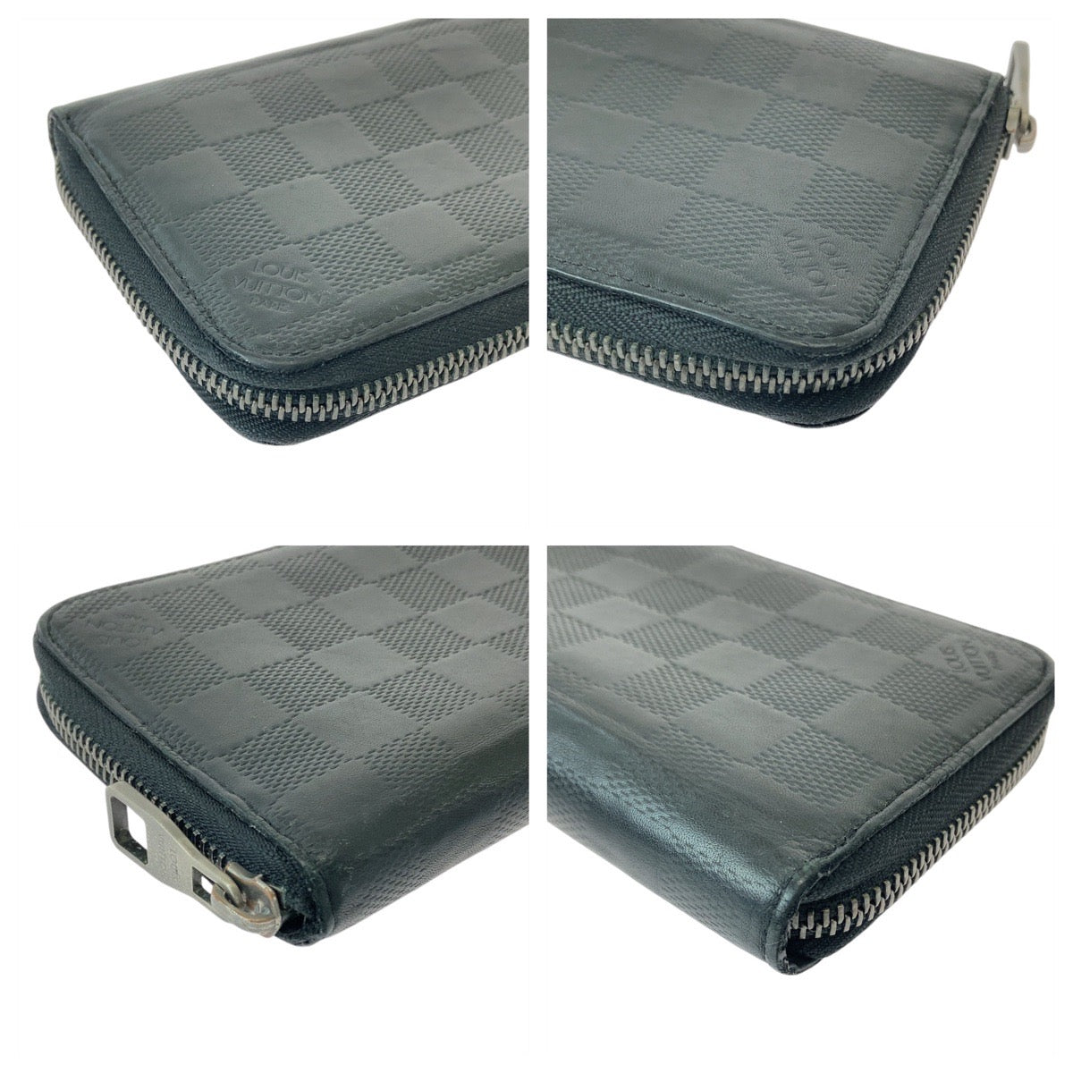 Louis Vuitton Damier Zippy Wallet Noir N63548