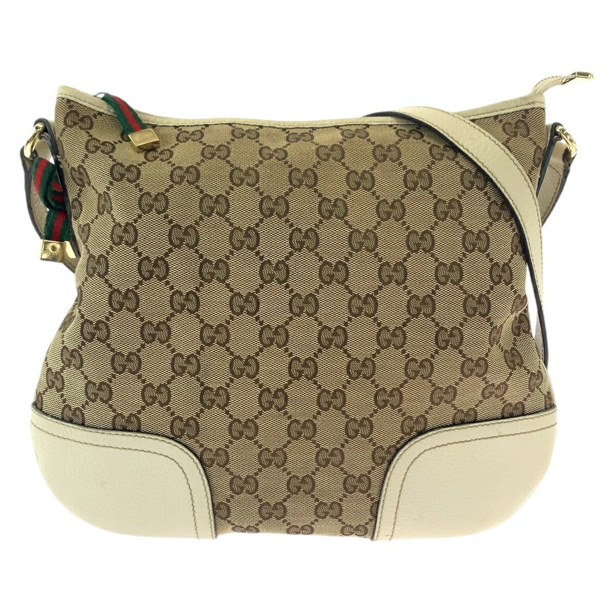 Gucci Princy GG Canvas Leather Shoulder Bag