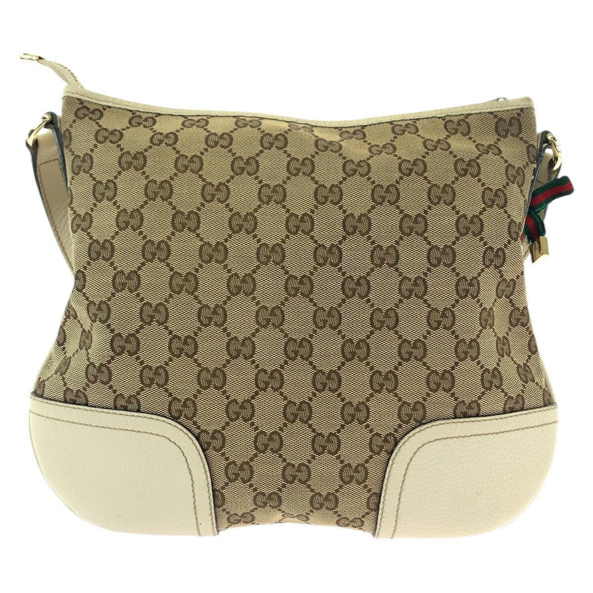 Gucci Princy GG Canvas Leather Shoulder Bag