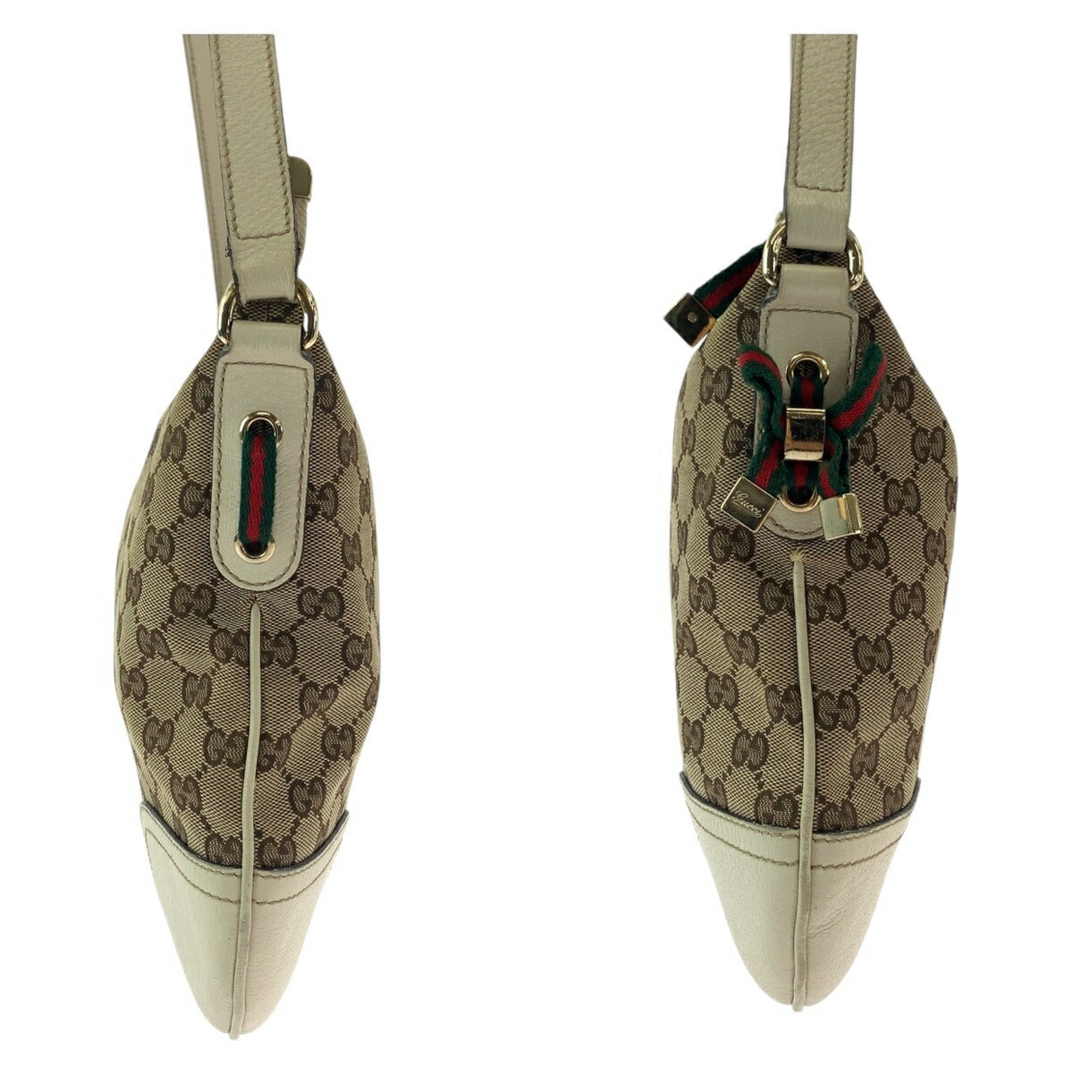 Gucci Princy GG Canvas Leather Shoulder Bag