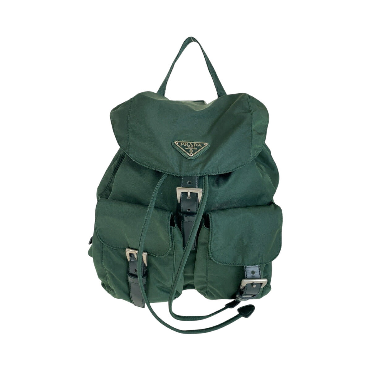 Prada Nylon Tessuto Logo Backpack B6677