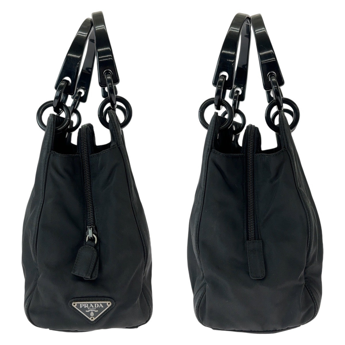 Prada Tessuto Nylon Tote Bag Black