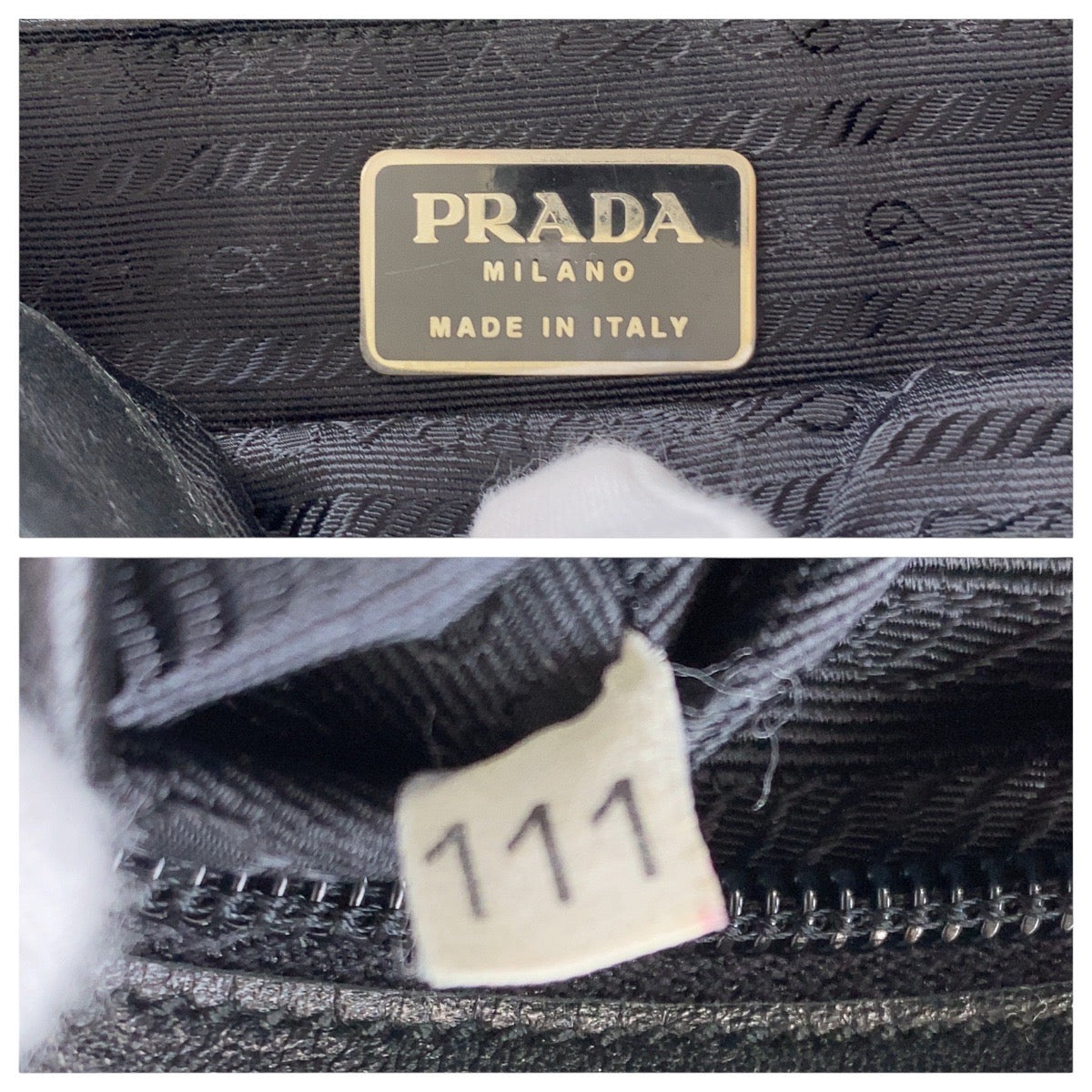 Prada Leather Shoulder Bag Pochette