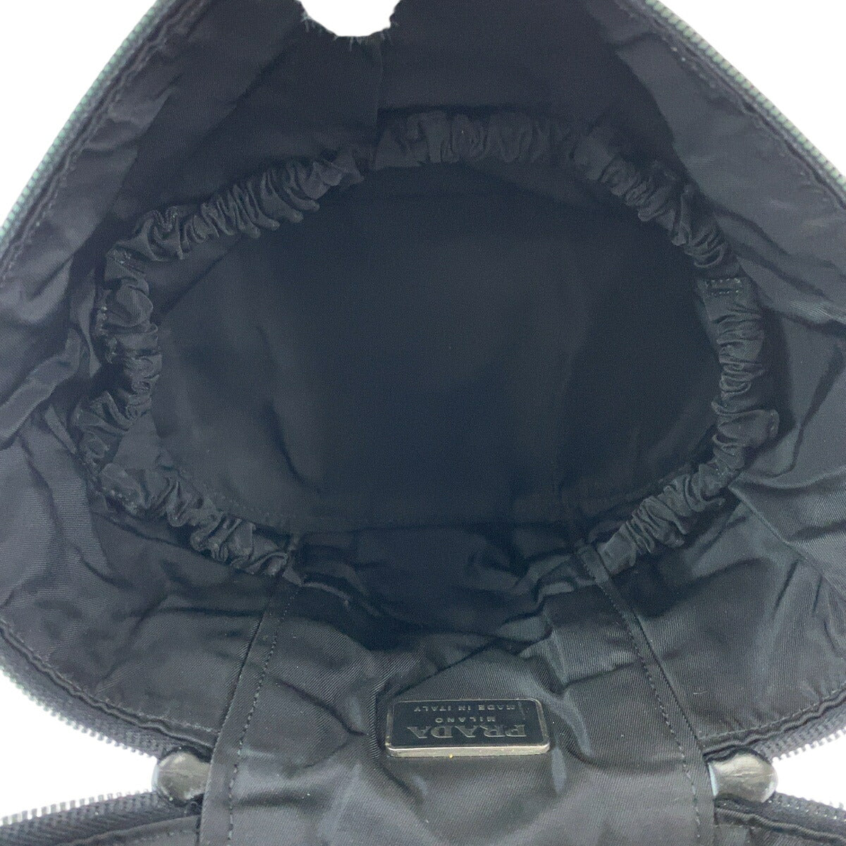 Prada Nylon Tessuto Triangle Logo Handbag