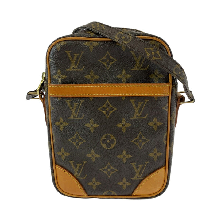 Louis Vuitton Monogram Danube Shoulder Bag Brown