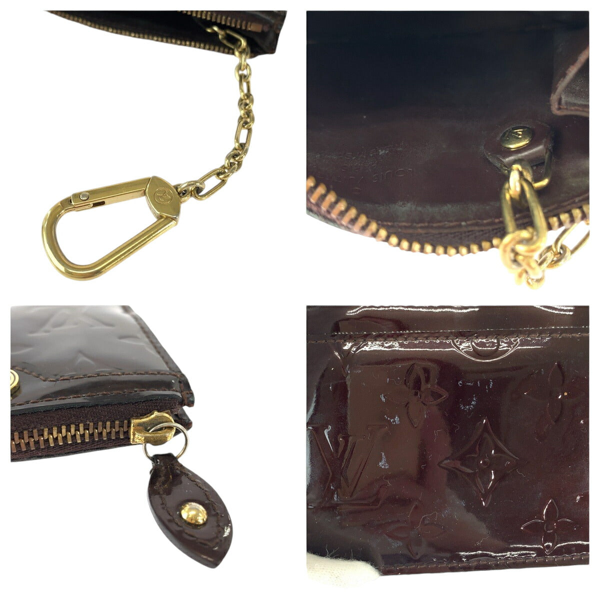 Louis Vuitton Vernis Pochette Cles NM Keyring