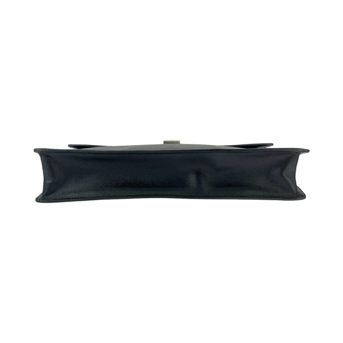 Prada Saffiano Bicolor Leather Clutch Bag