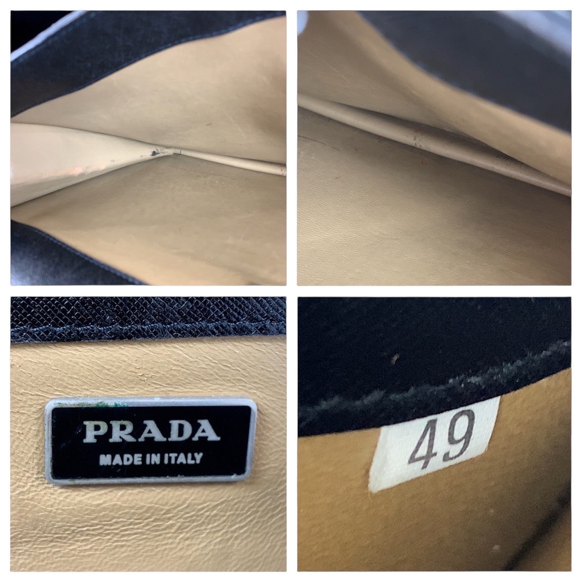 Prada Leather Business Briefcase