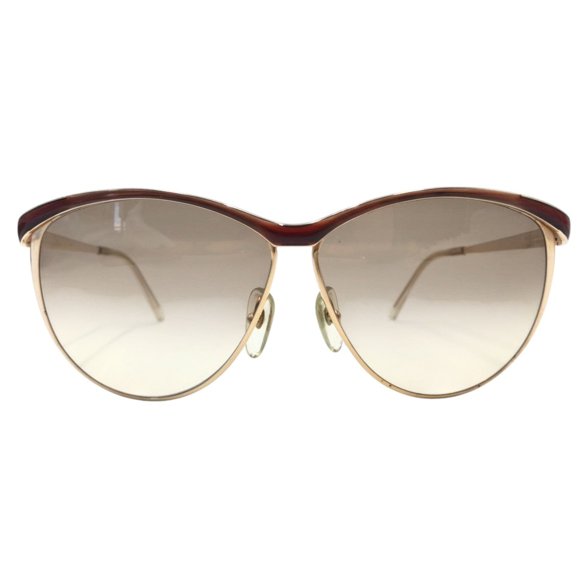 Dior Vintage CD Logo Sunglasses Brown