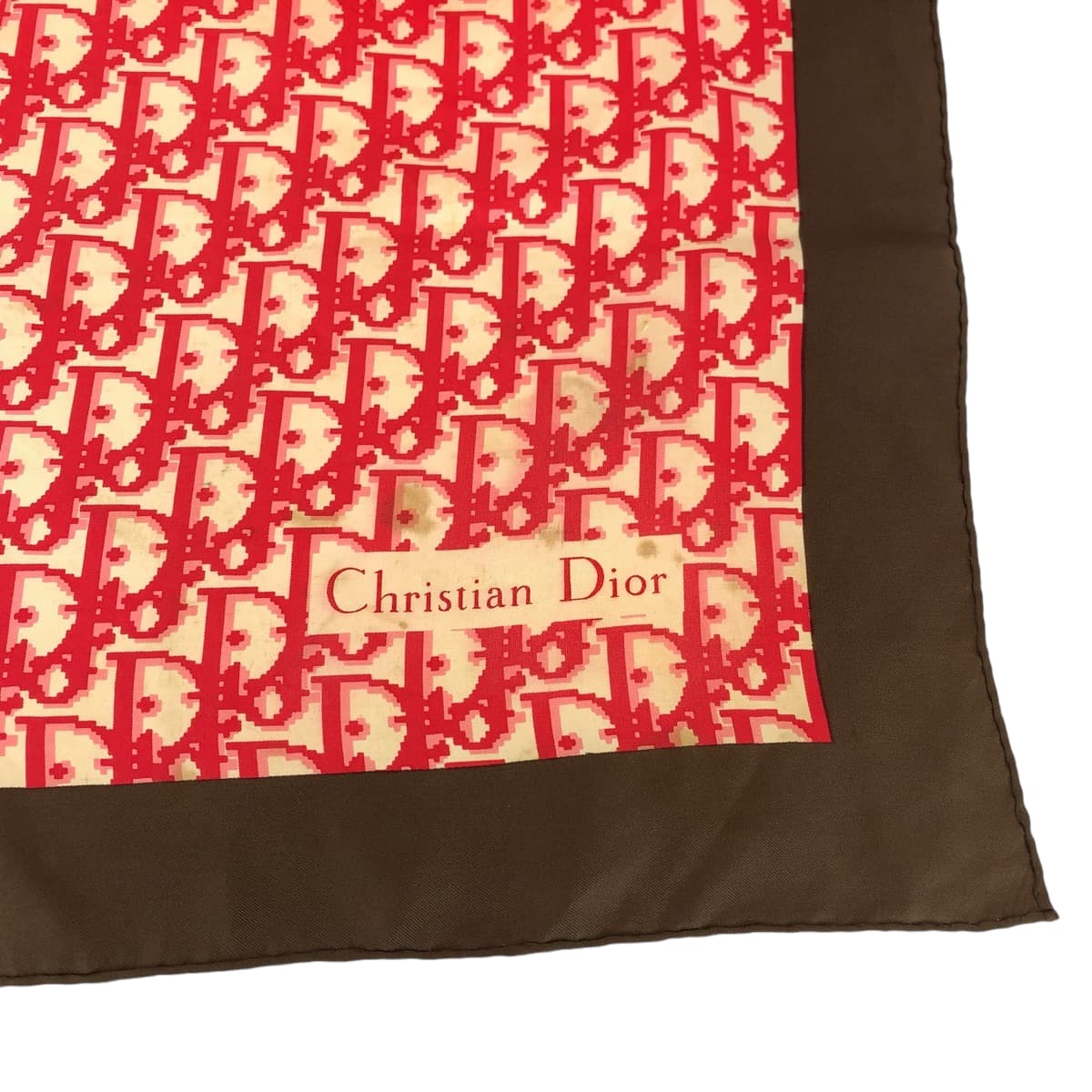 Dior Vintage Trotter Silk Scarf