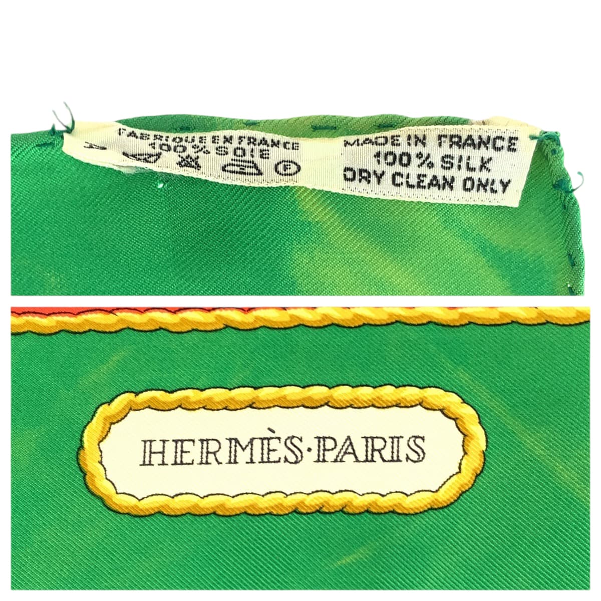 Hermes Silk Scarf Multicolor