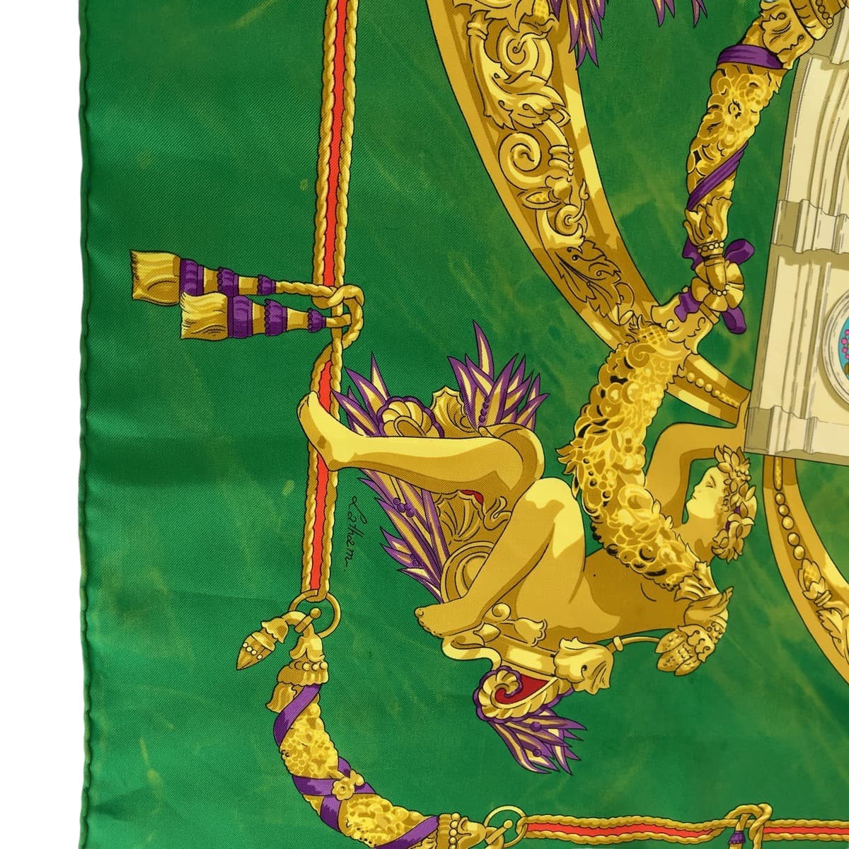 Hermes Silk Scarf Multicolor