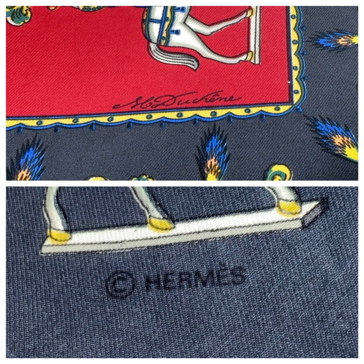 Hermes Silk Scarf Les Artificiers