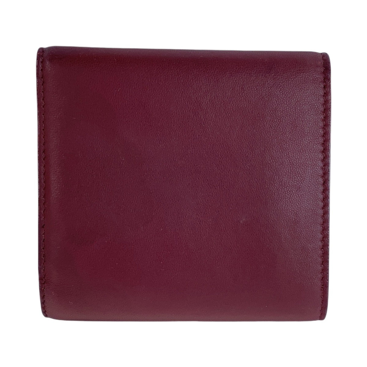 Bottega Veneta Bicolor Leather Compact Wallet