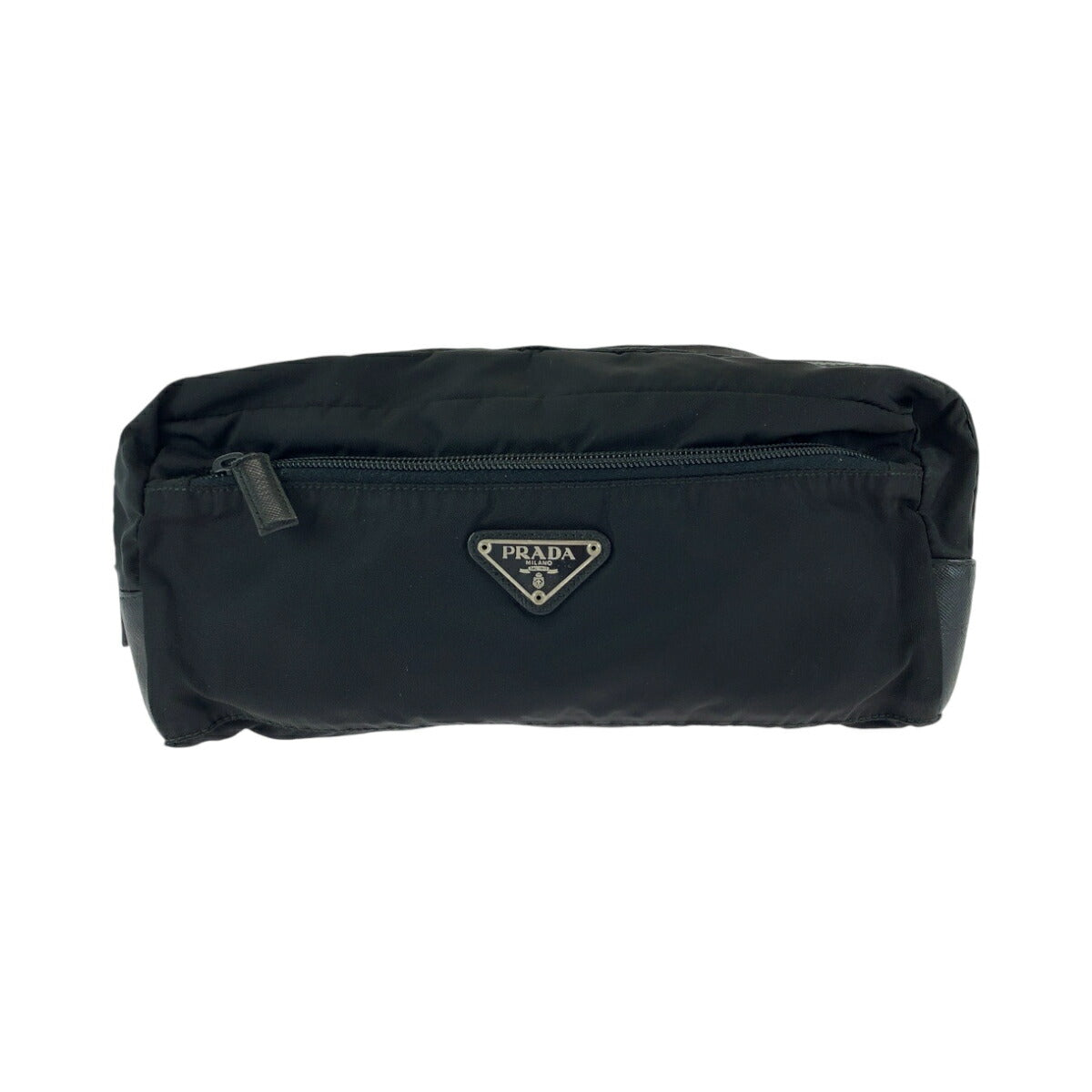 Prada Nylon Tessuto Logo Clutch Bag