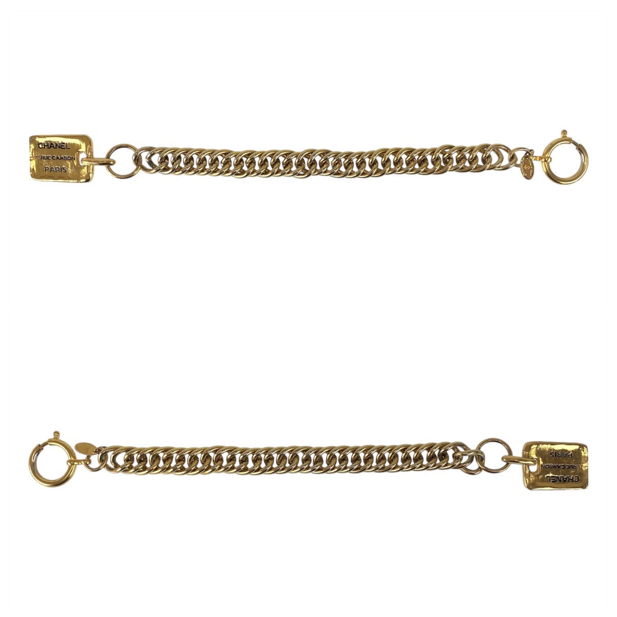 Chanel Vintage Gold Plated Bracelet