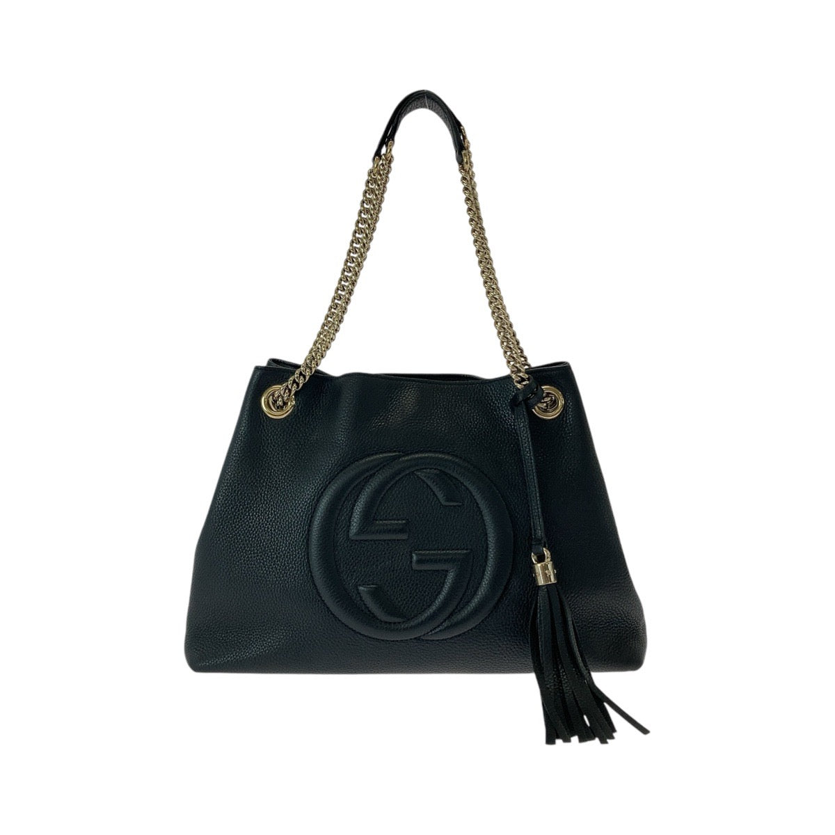 Gucci Soho Interlocking Leather Tote Bag