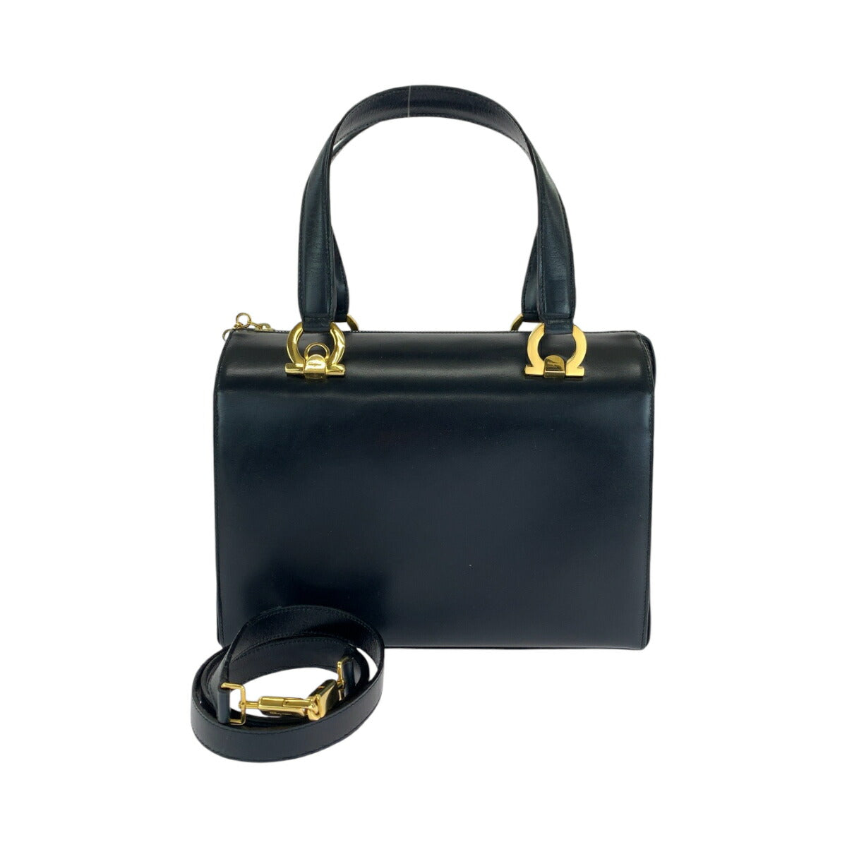 Salvatore Ferragamo Leather Gancini 2way Bag