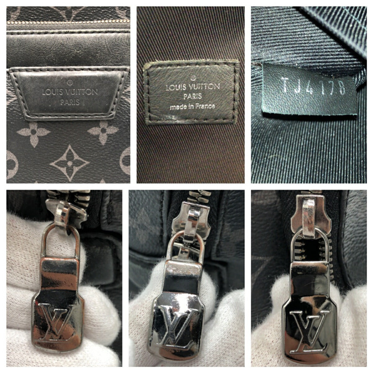 Louis Vuitton Monogram Eclipse Backpack M43186