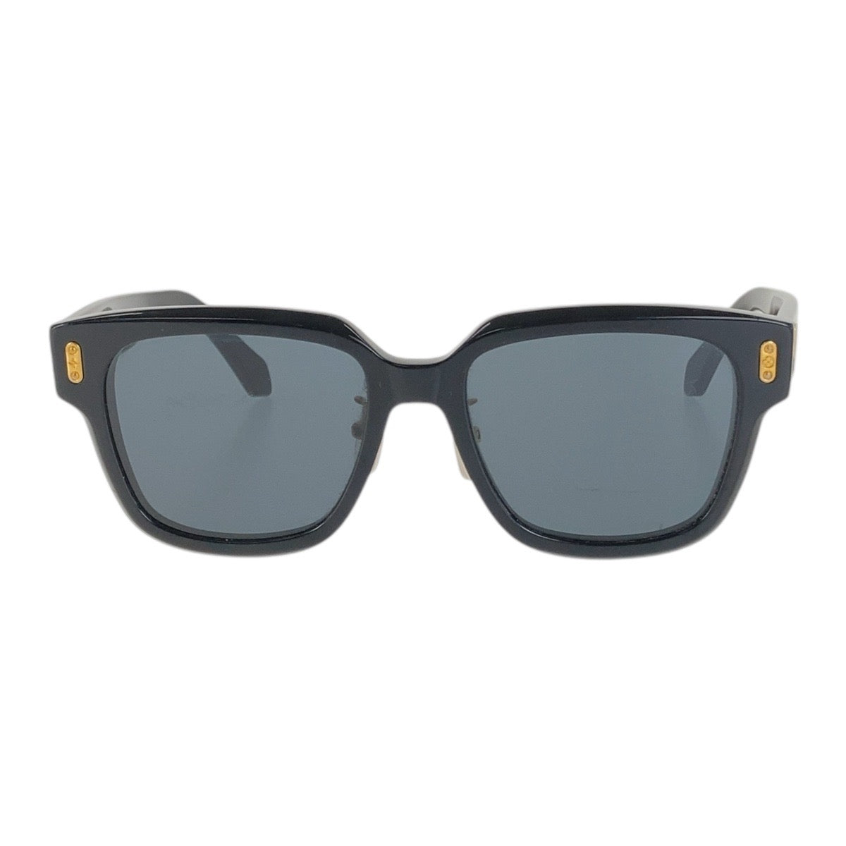 Louis Vuitton Confidence Square Sunglasses Black Gold