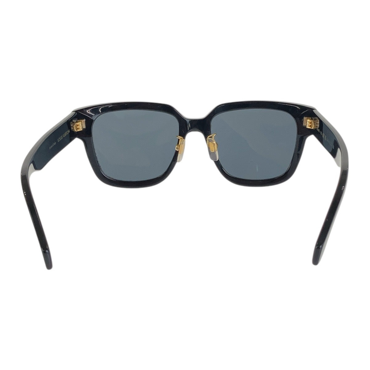 Louis Vuitton Confidence Square Sunglasses Black Gold