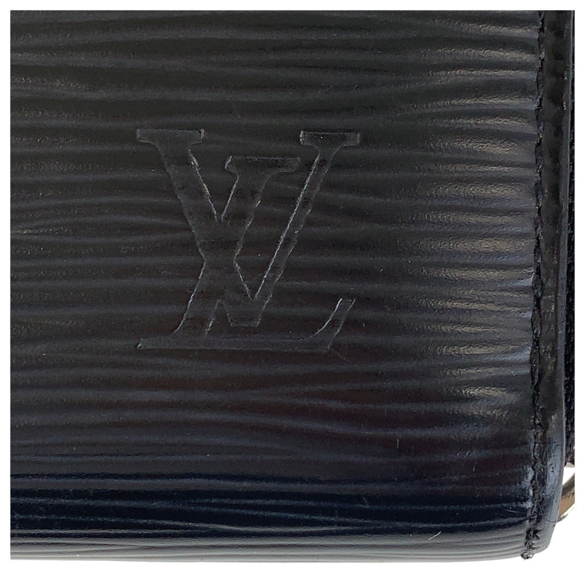 Louis Vuitton Epi Zippy Wallet Black Leather