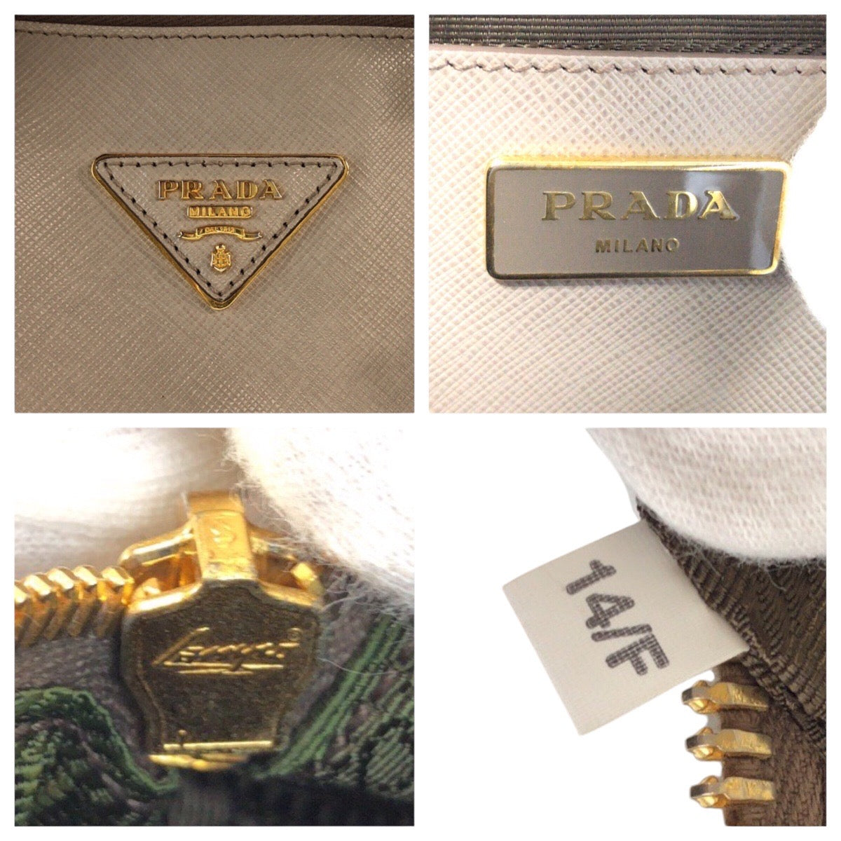 Prada Saffiano Leather Tote Bag