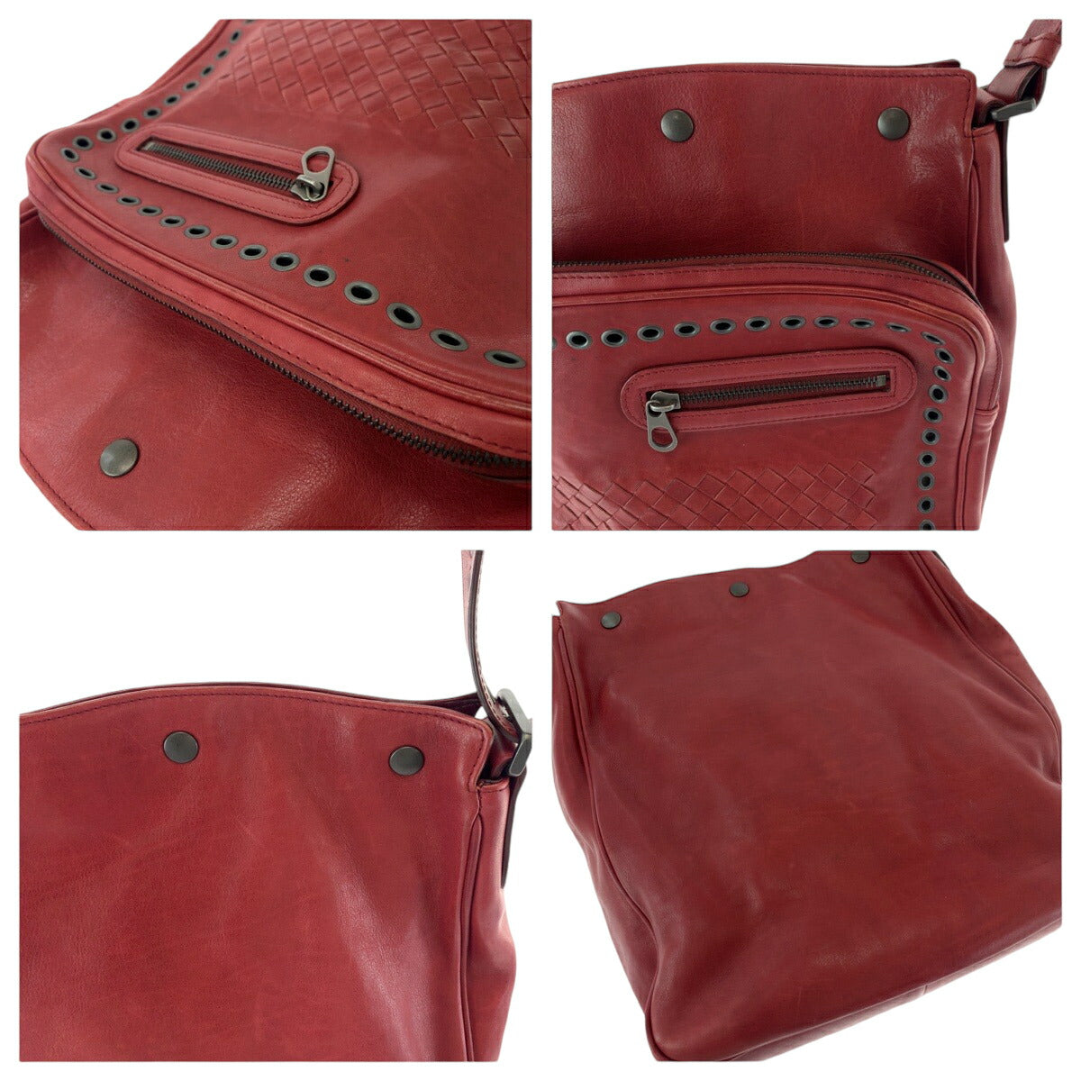 Bottega Veneta Intrecciato Leather Shoulder Bag