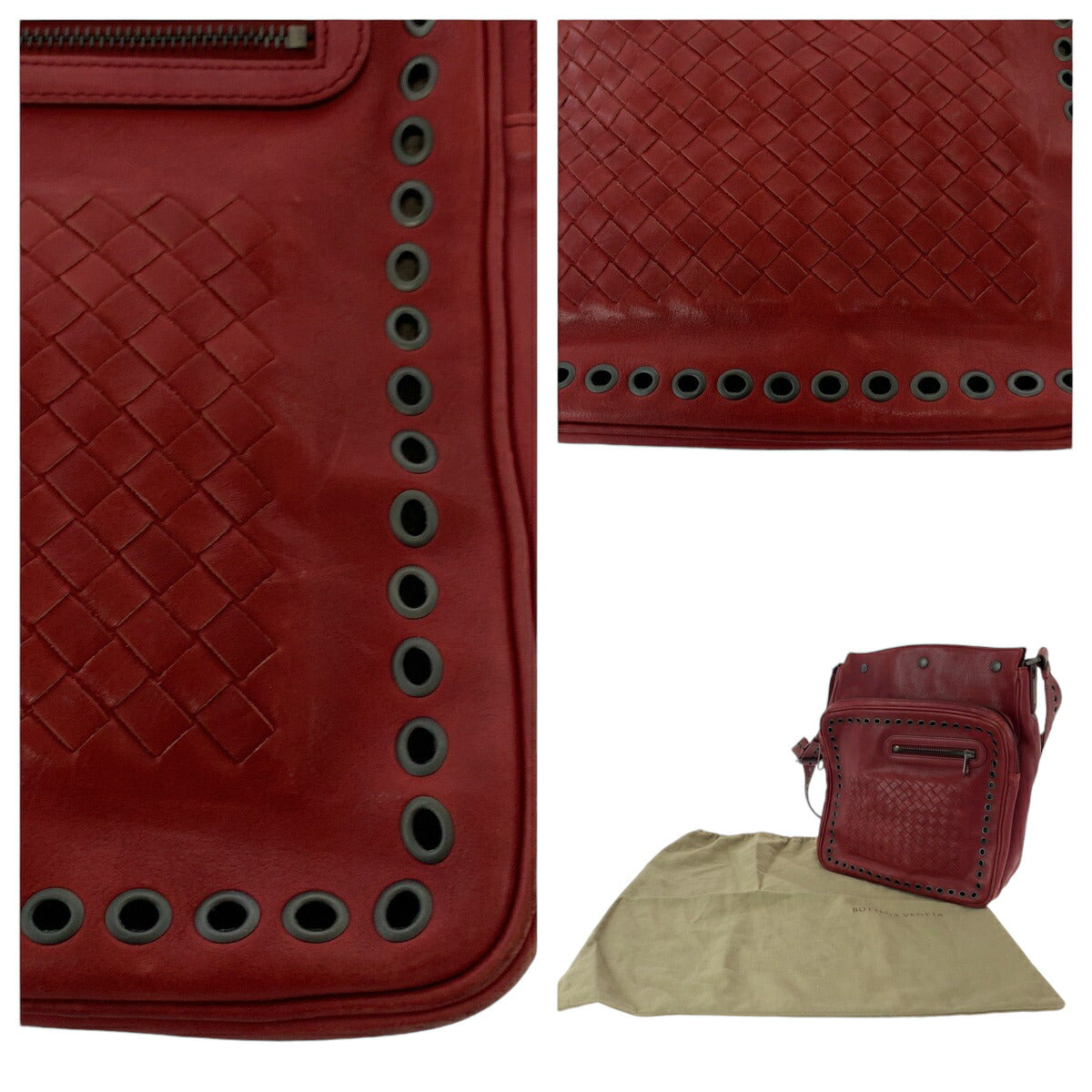 Bottega Veneta Intrecciato Leather Shoulder Bag