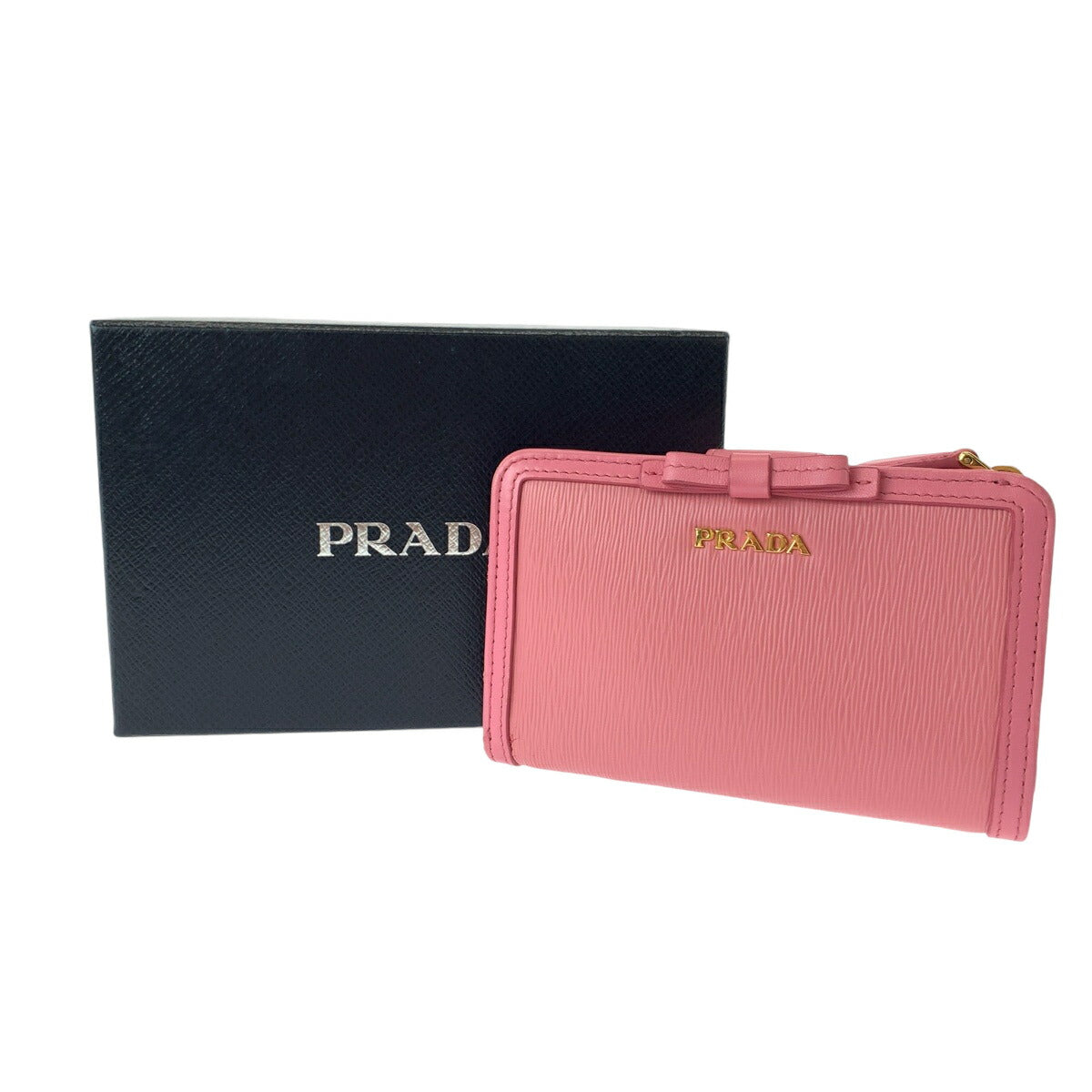 Prada Leather Compact Wallet 1ML225-2B32-F0410