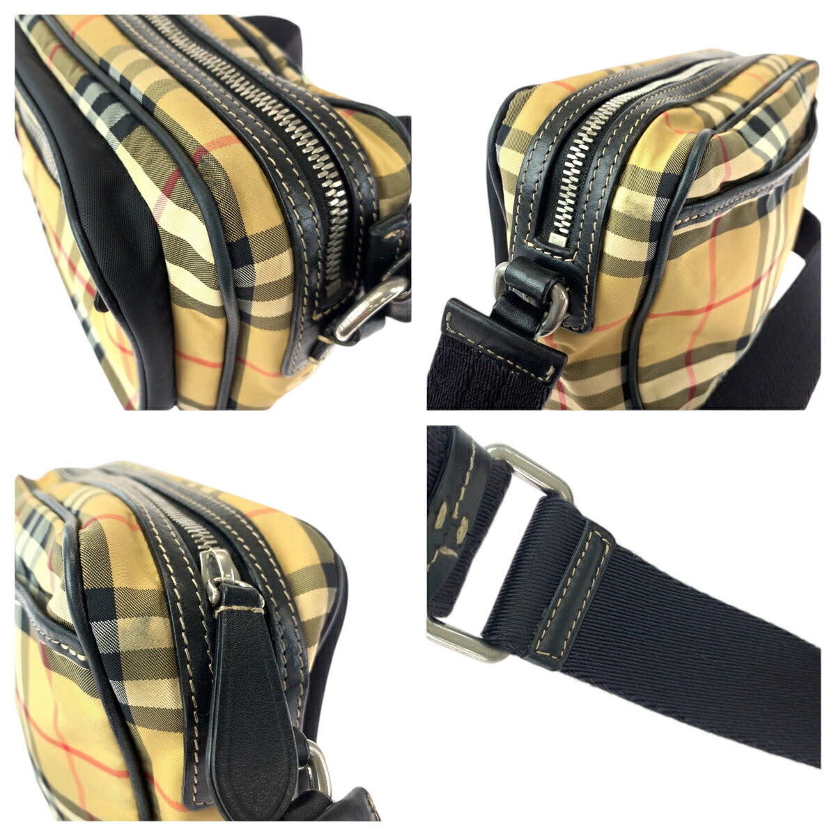 Burberry Nylon Shoulder Bag Crossbody